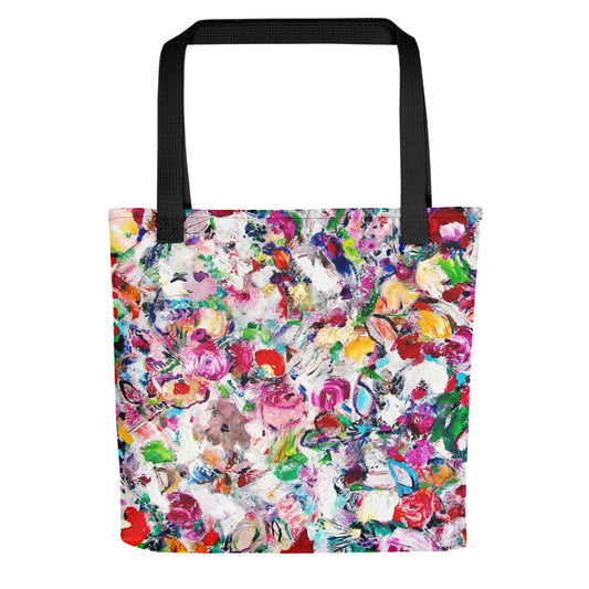 Blooming Snow Tote Bag