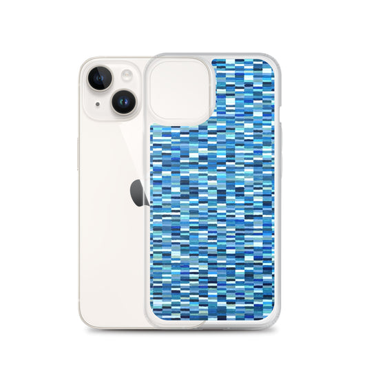 Blue Blocks iPhone Case