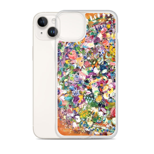 Orange Flower Bomb iPhone Case