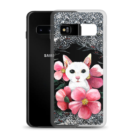 Flower Cat Samsung Case