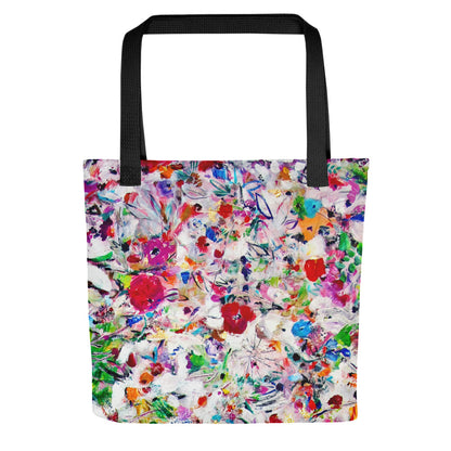 Blooming Snow Tote Bag