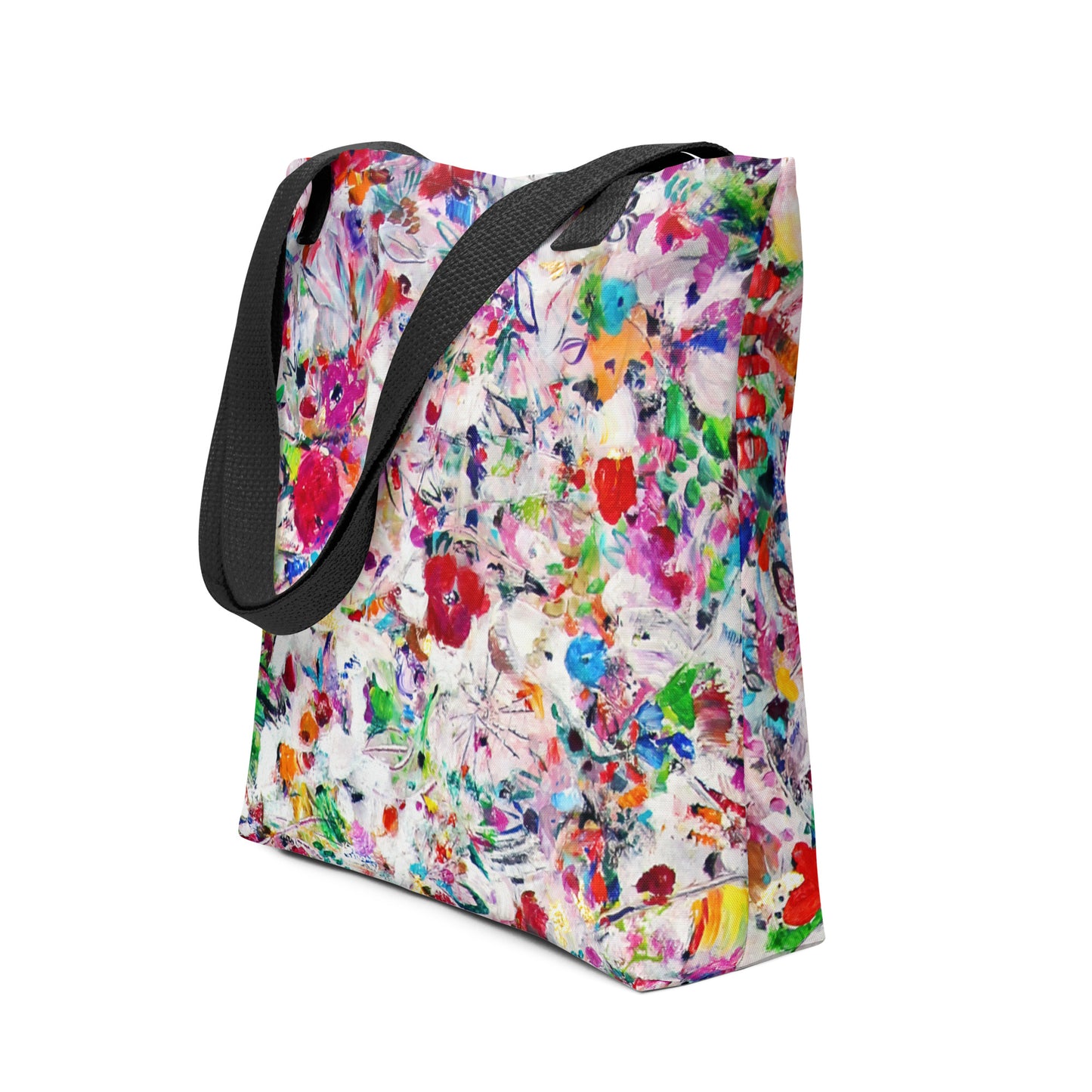 Blooming Snow Tote Bag