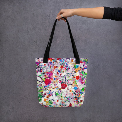 Blooming Snow Tote Bag