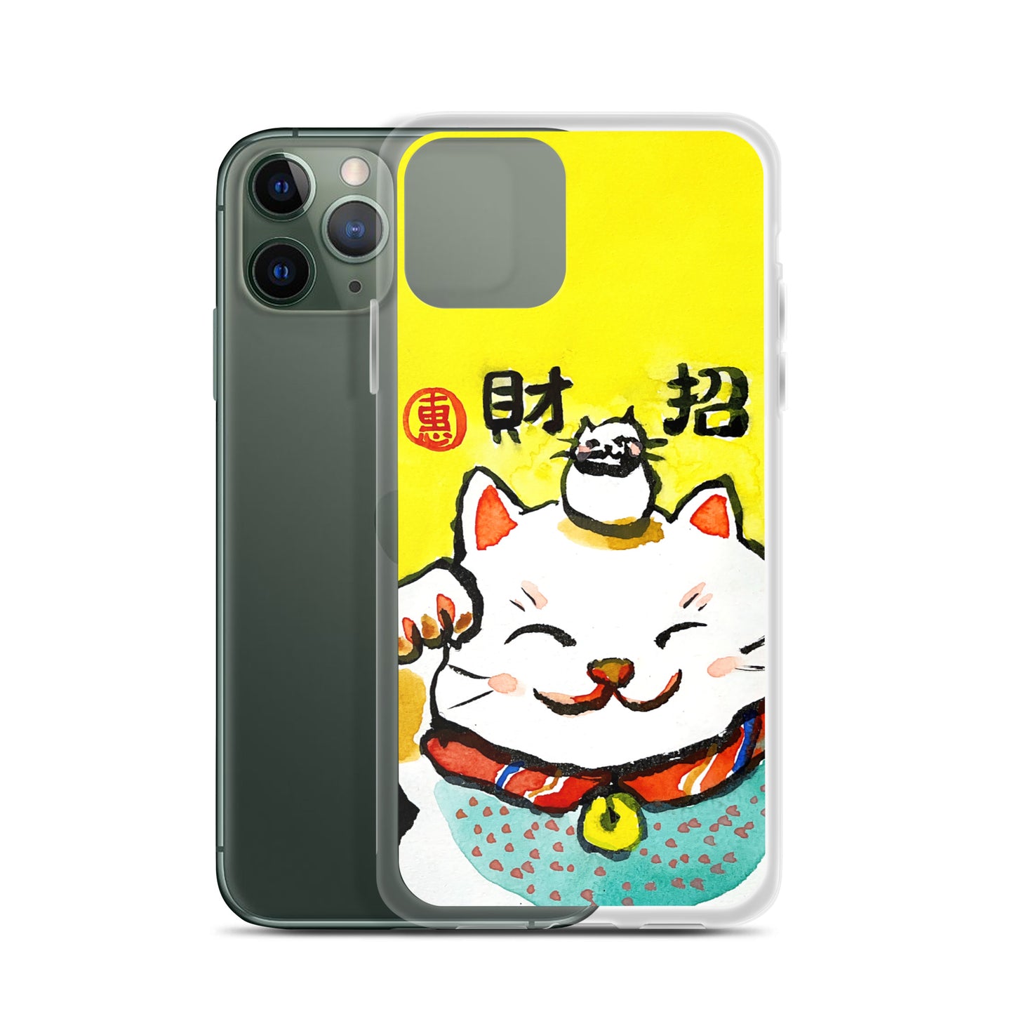 Lucky Cat 招財貓 iPhone Case