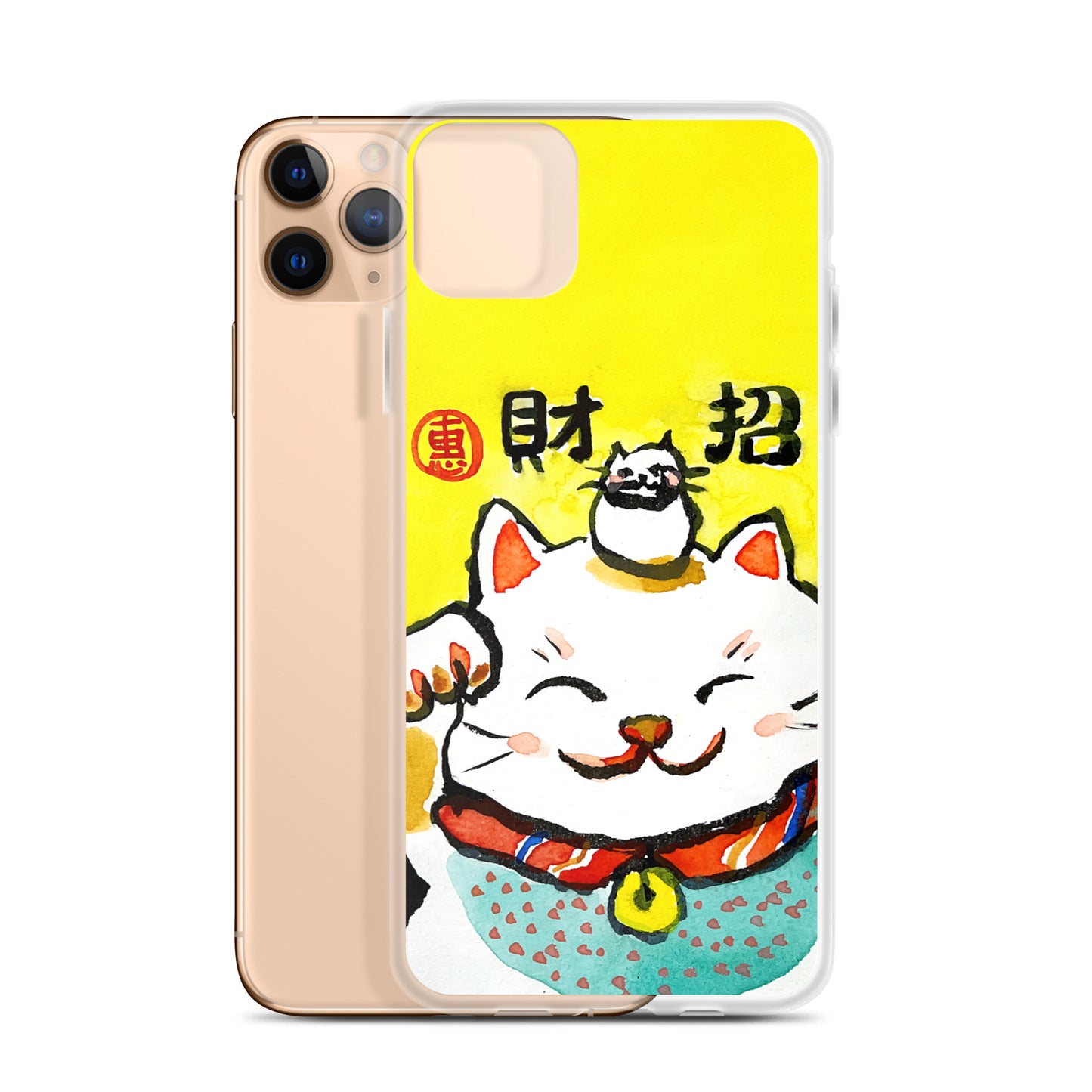 Lucky Cat 招財貓 iPhone Case