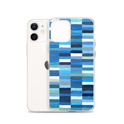Blue Blocks 2 iPhone Case