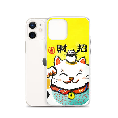 Lucky Cat 招財貓 iPhone Case