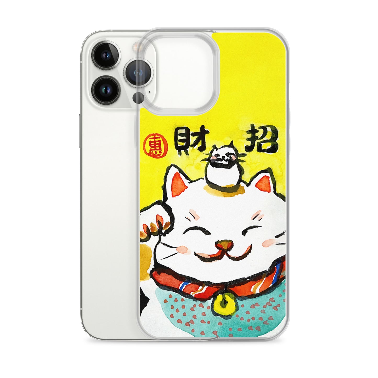 Lucky Cat 招財貓 iPhone Case