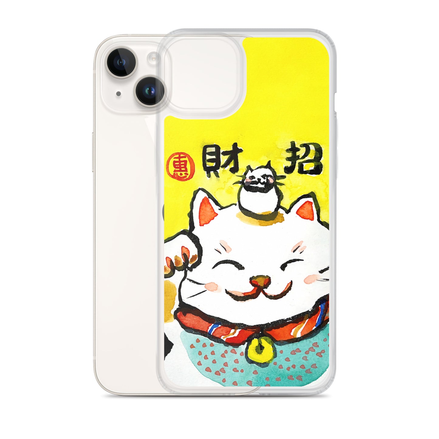 Lucky Cat 招財貓 iPhone Case
