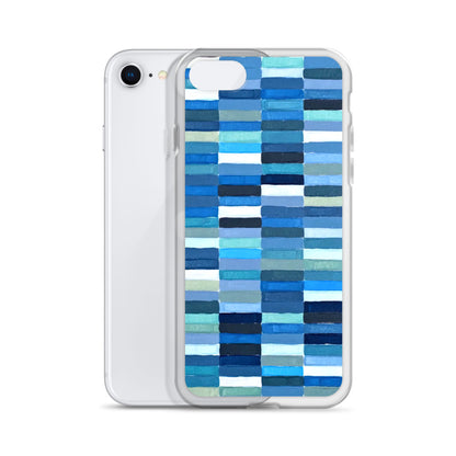 Blue Blocks 2 iPhone Case