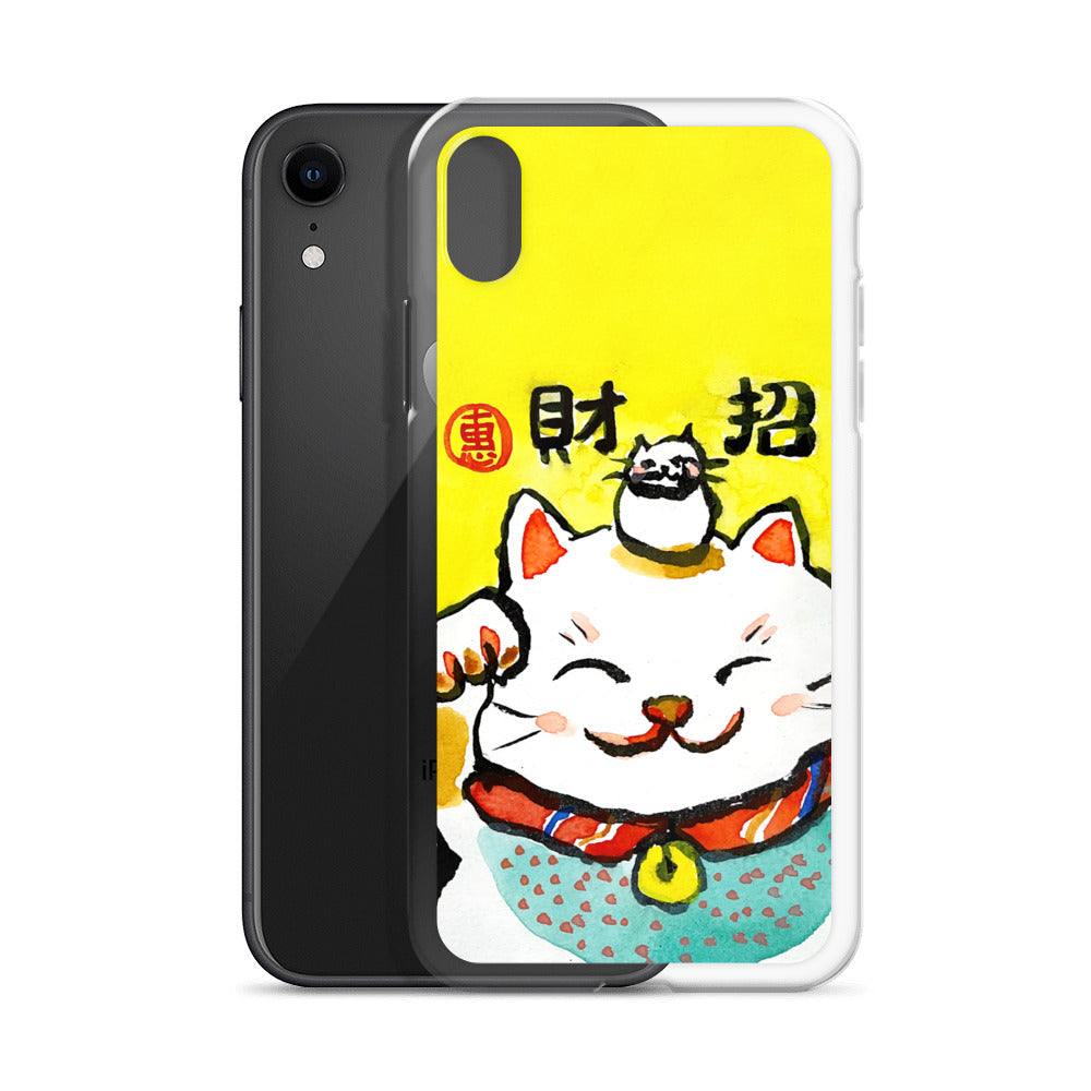 Lucky Cat 招財貓 iPhone Case