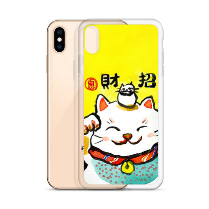 Lucky Cat 招財貓 iPhone Case