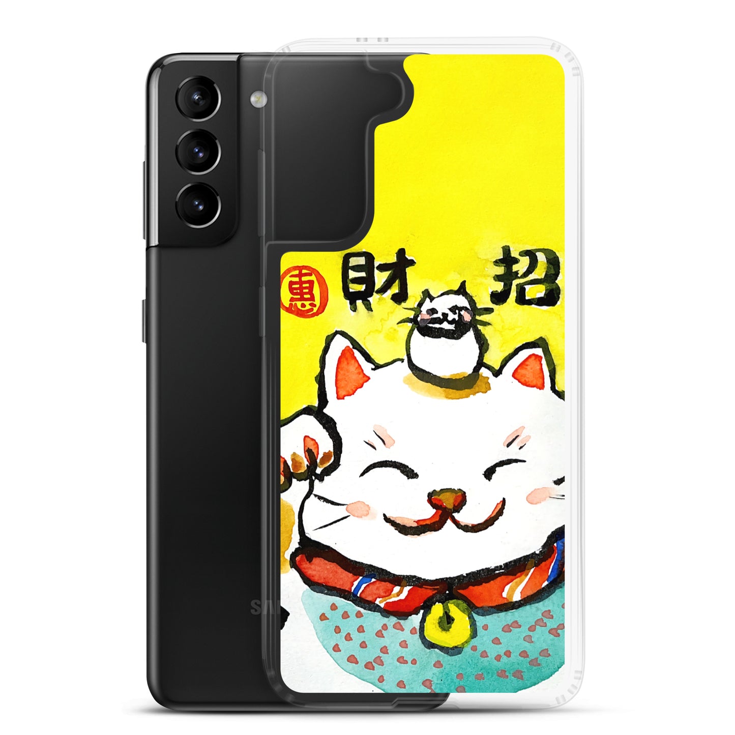 Lucky Cat 招財貓 Samsung Case