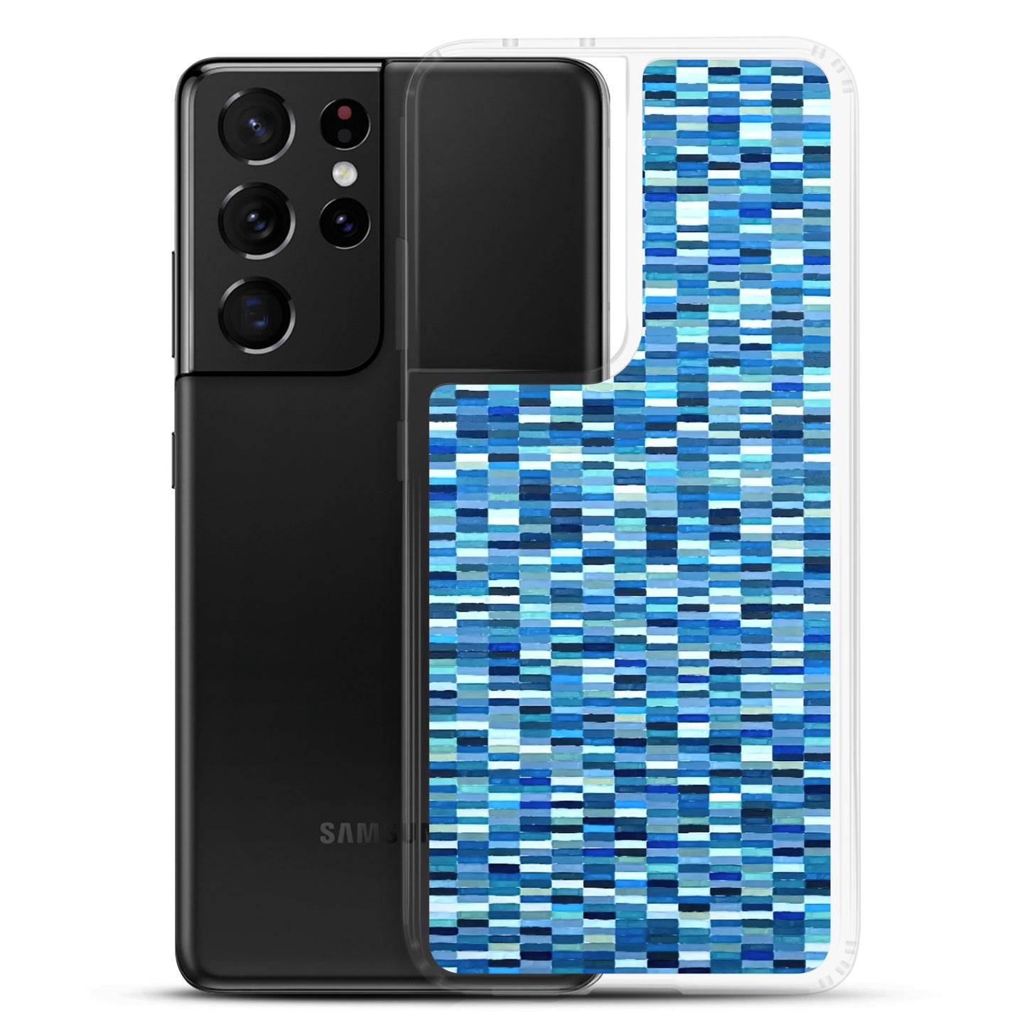 Blue Blocks Samsung Case