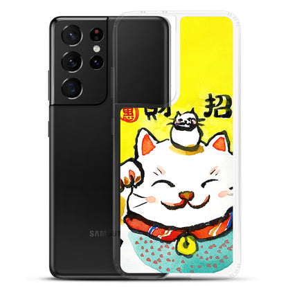 Lucky Cat 招財貓 Samsung Case