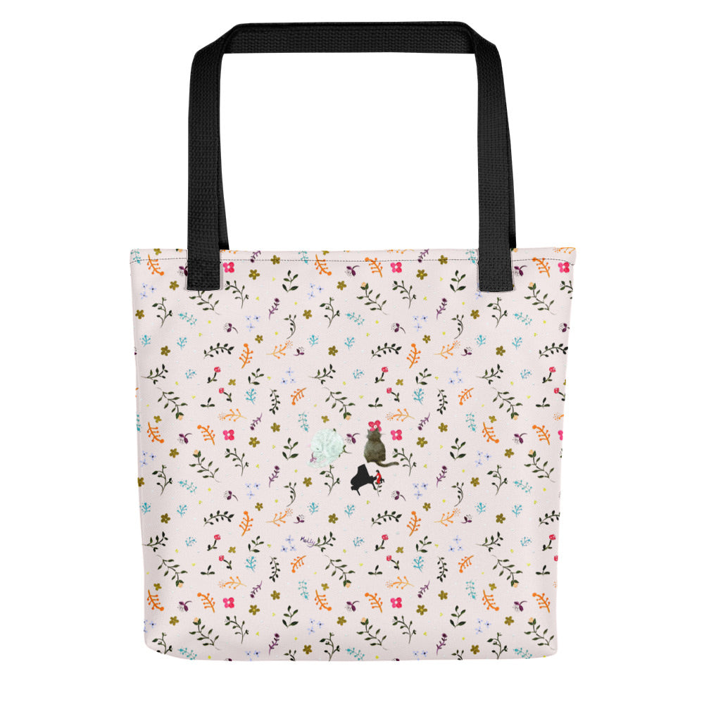 Piano & Cats Tote bag