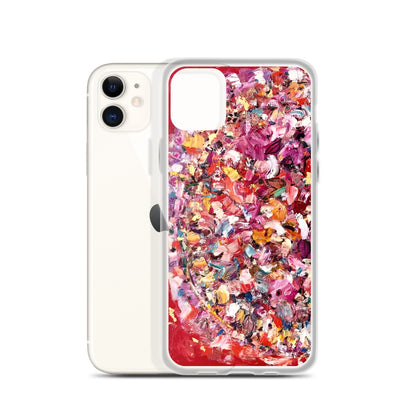 Red Flower Bomb iPhone Case