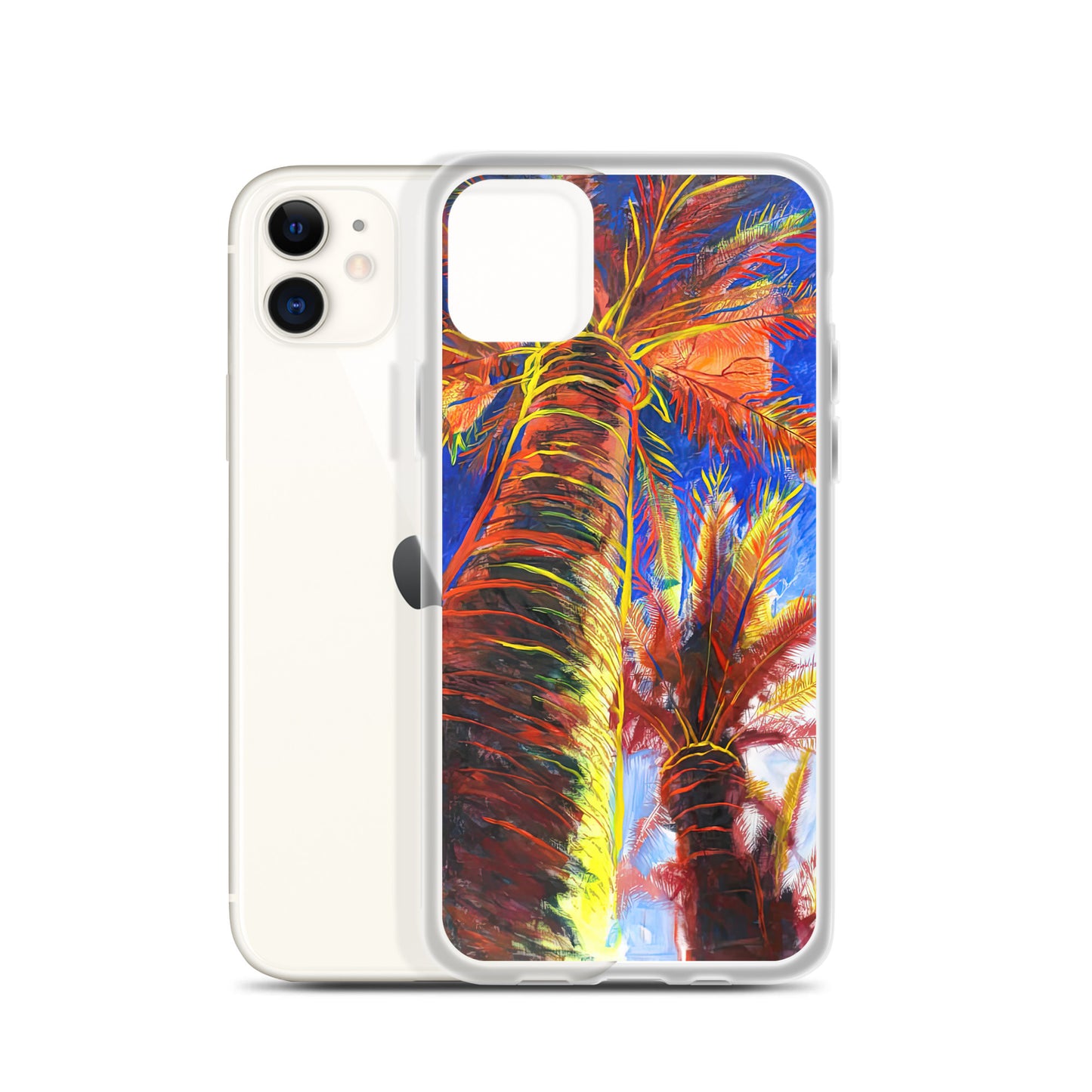 Mediterranean Palms 2 iPhone Case