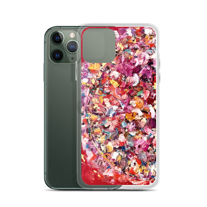 Red Flower Bomb iPhone Case