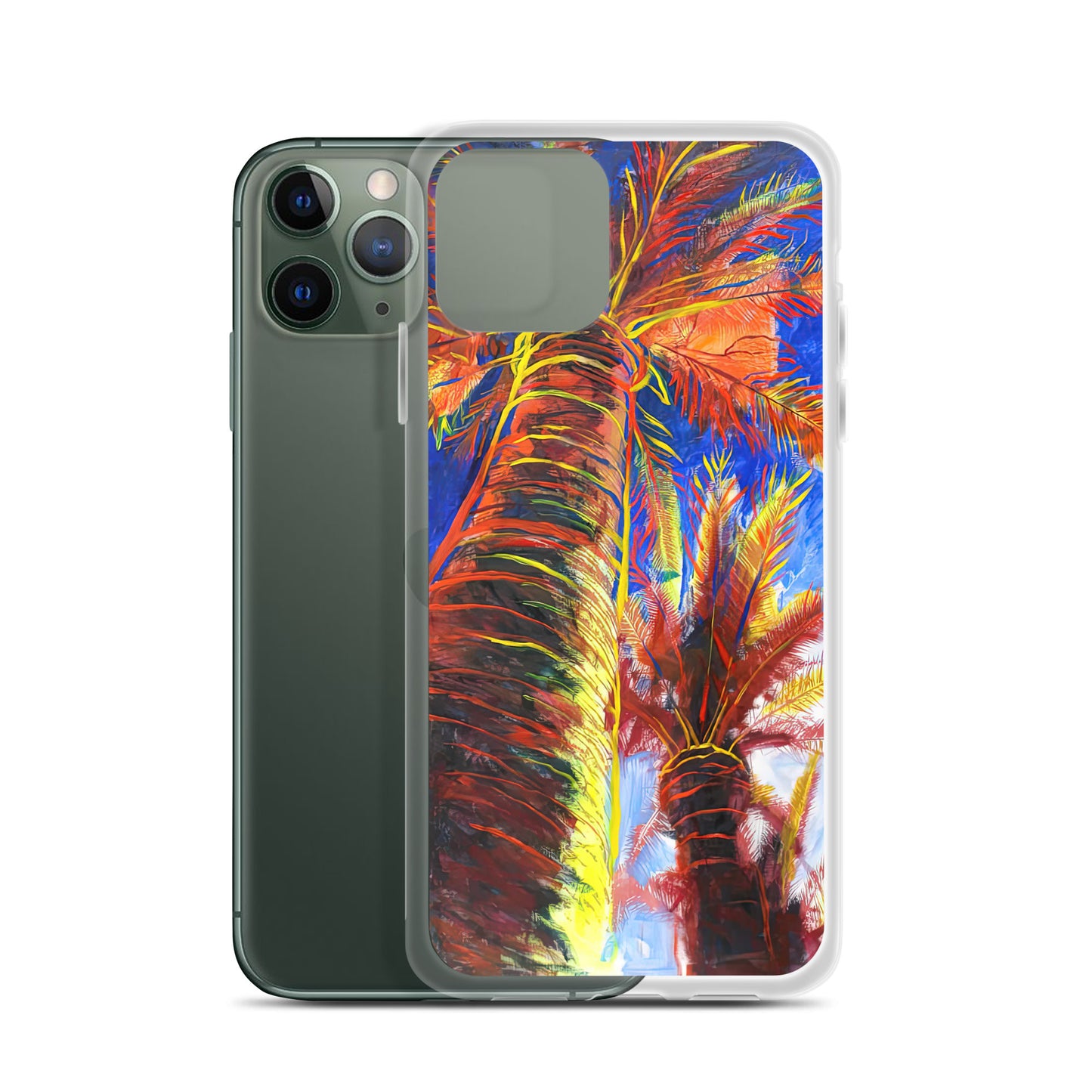 Mediterranean Palms 2 iPhone Case
