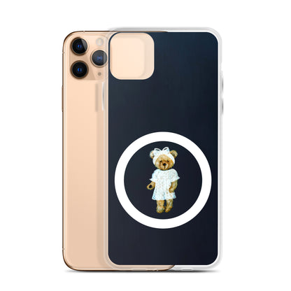 Bear in Lace Dress 2 iPhone Case