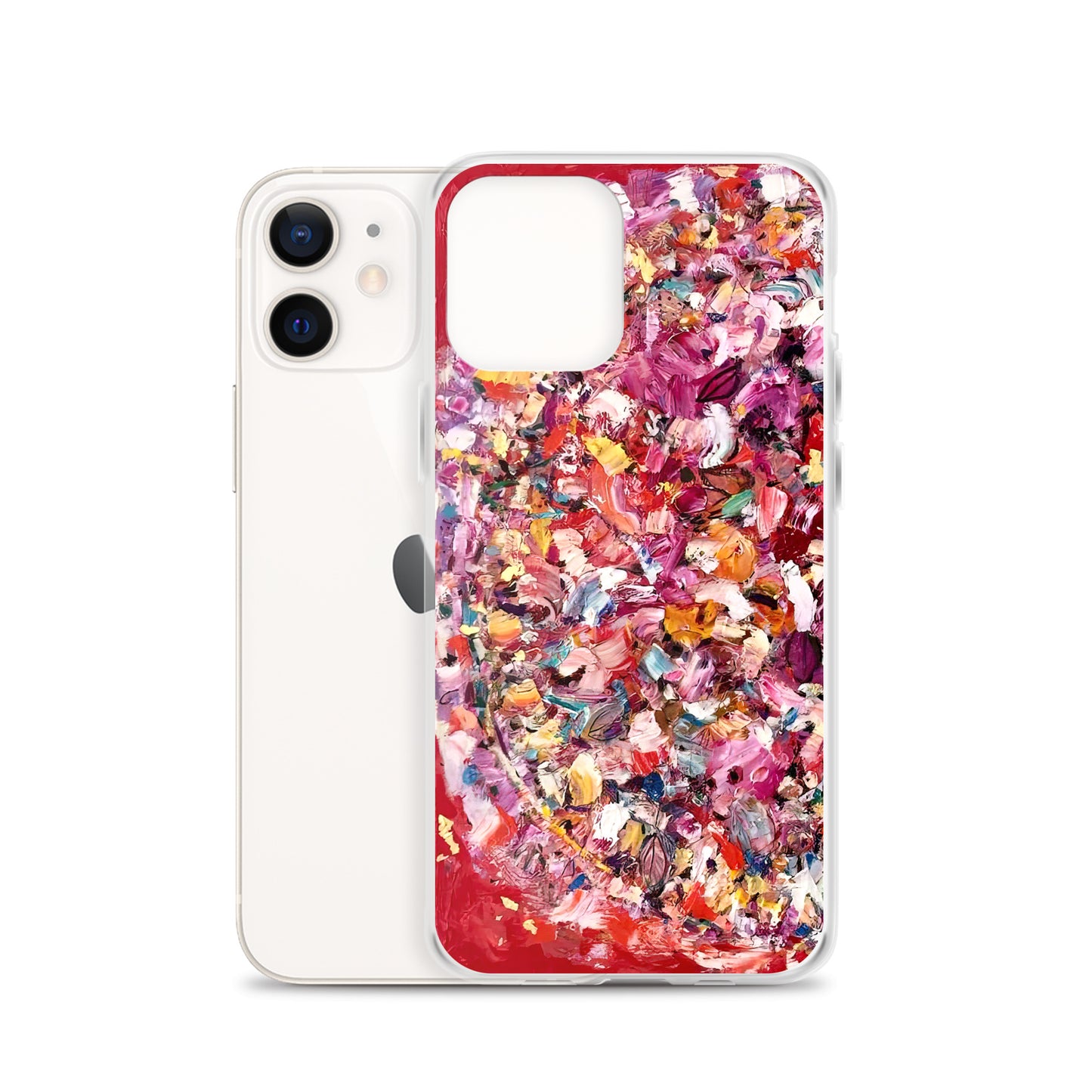 Red Flower Bomb iPhone Case