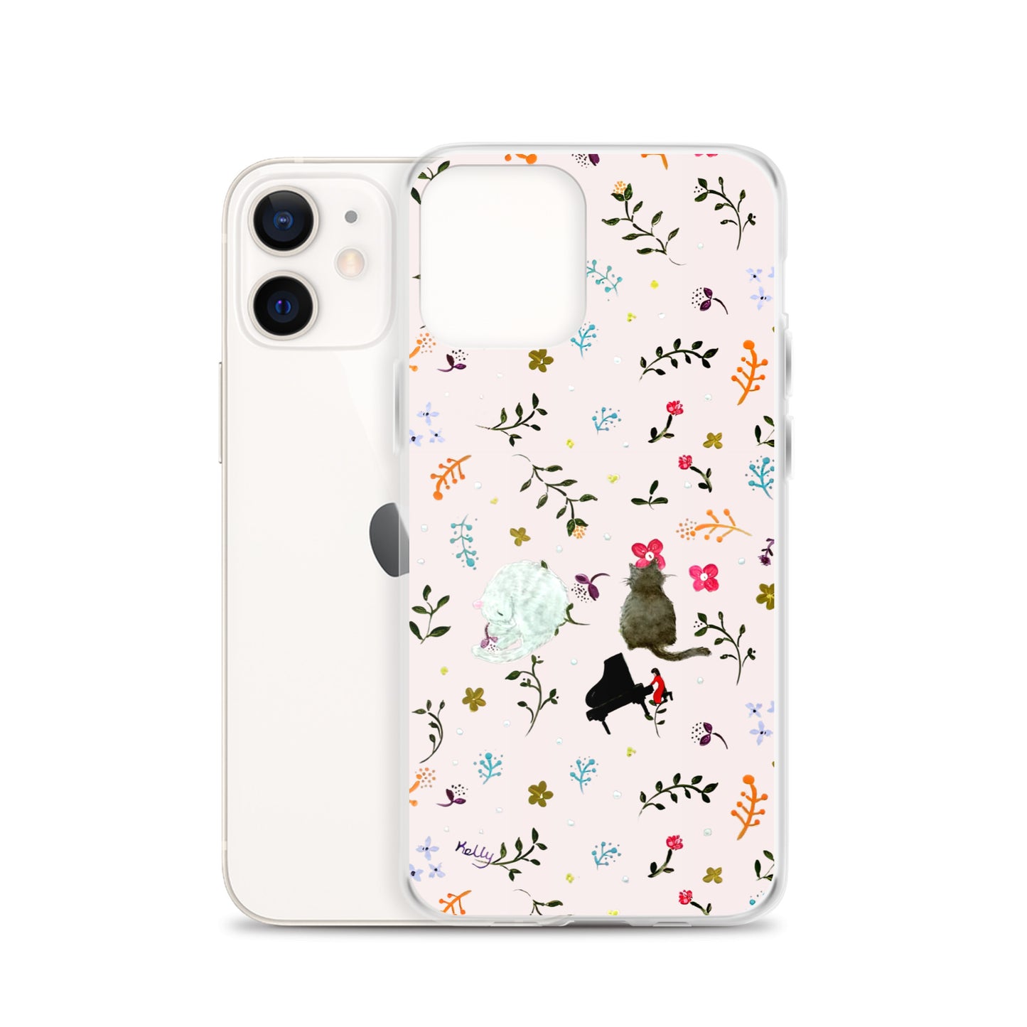 Piano & Cats iPhone Case