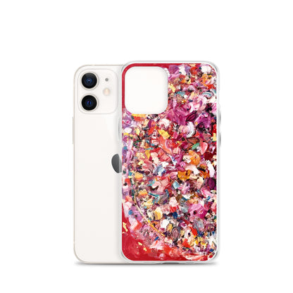 Red Flower Bomb iPhone Case