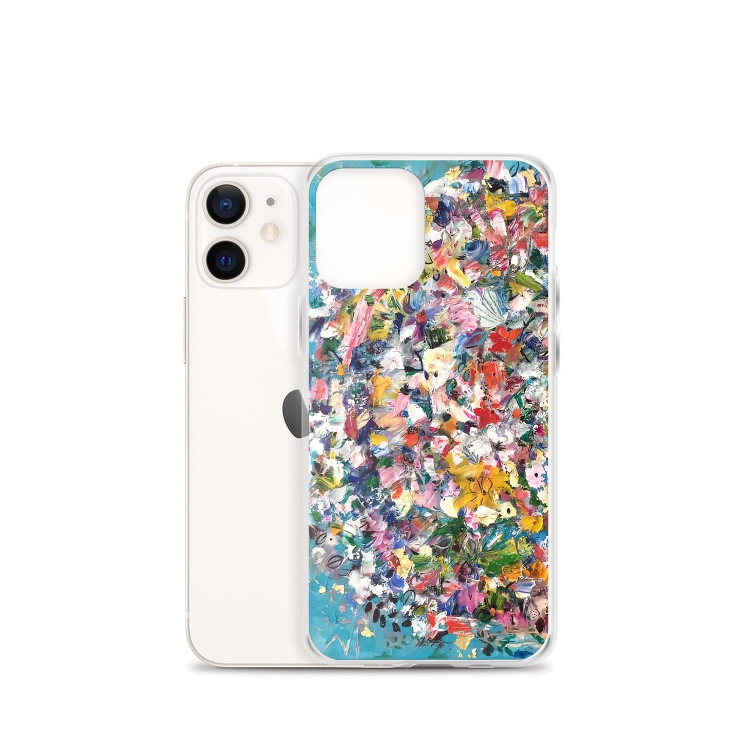 Blue Flower Bomb iPhone Case