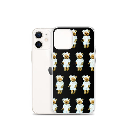 Bear in Lace Dress iPhone Case