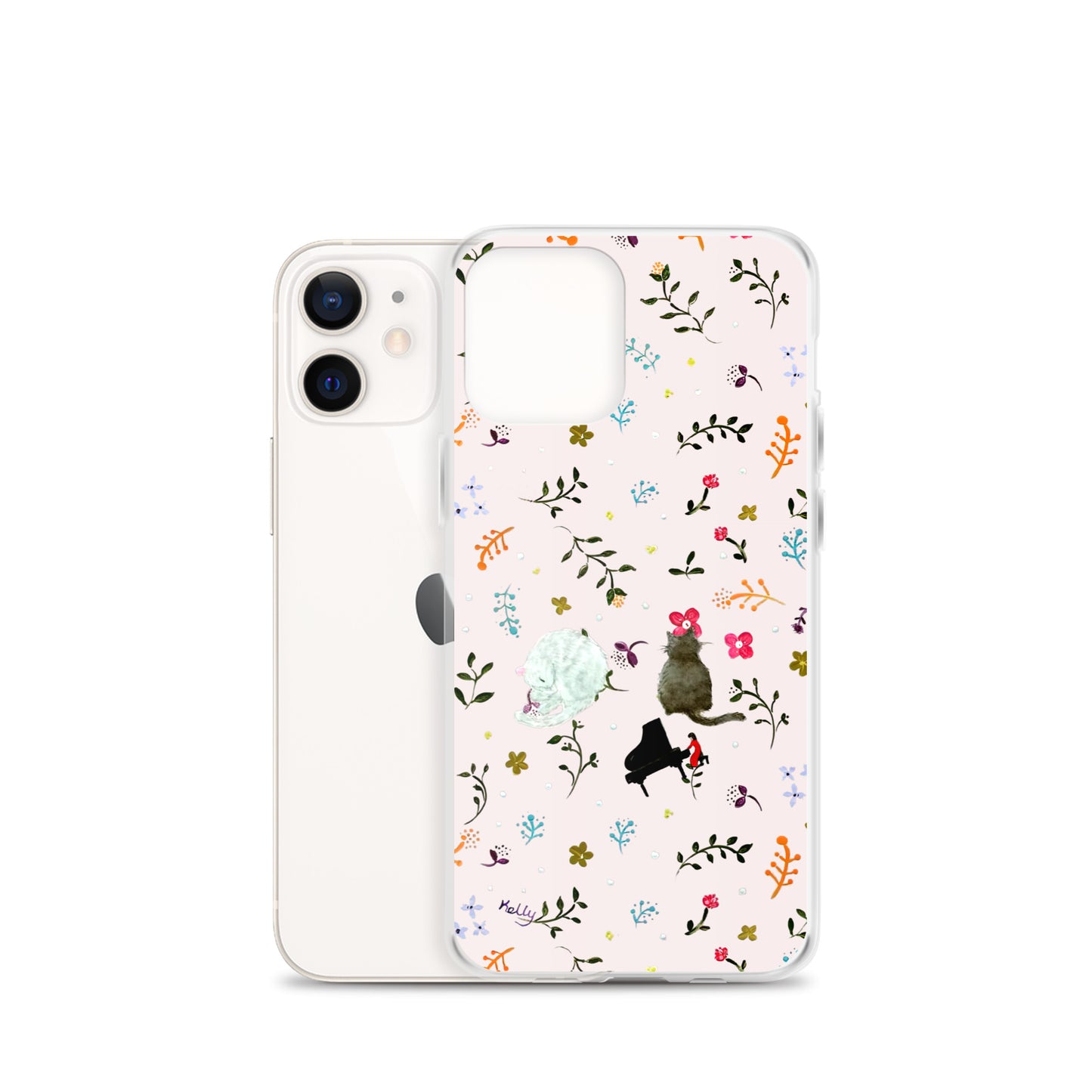 Piano & Cats iPhone Case