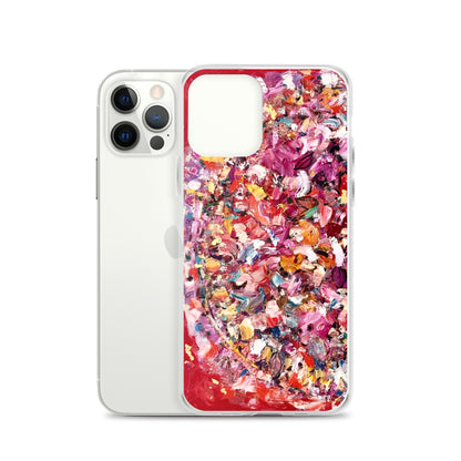 Red Flower Bomb iPhone Case