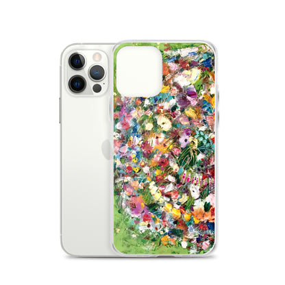 Green Flower Bomb iPhone Case