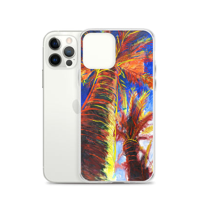 Mediterranean Palms 2 iPhone Case