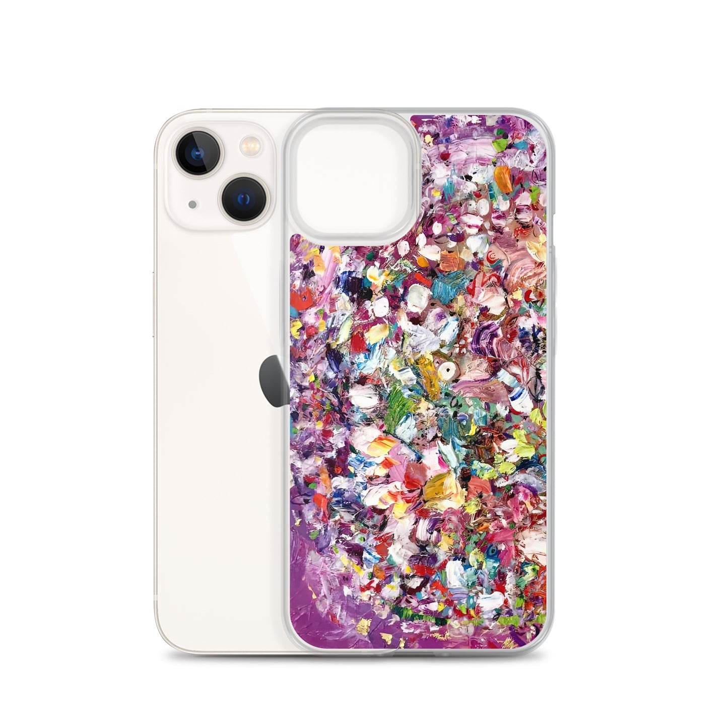 Purple Flower Bomb iPhone Case