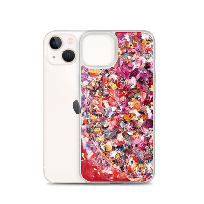 Red Flower Bomb iPhone Case