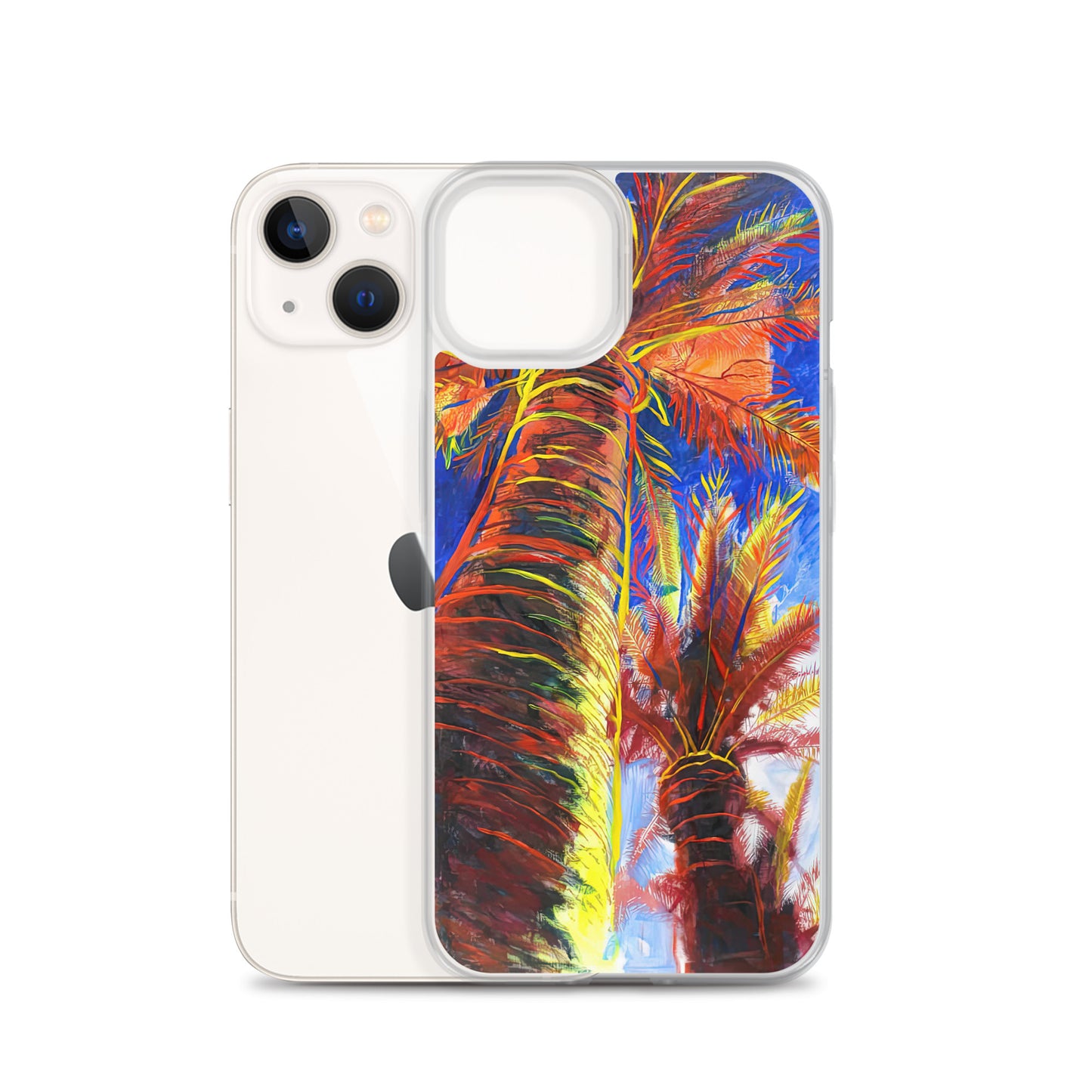 Mediterranean Palms 2 iPhone Case