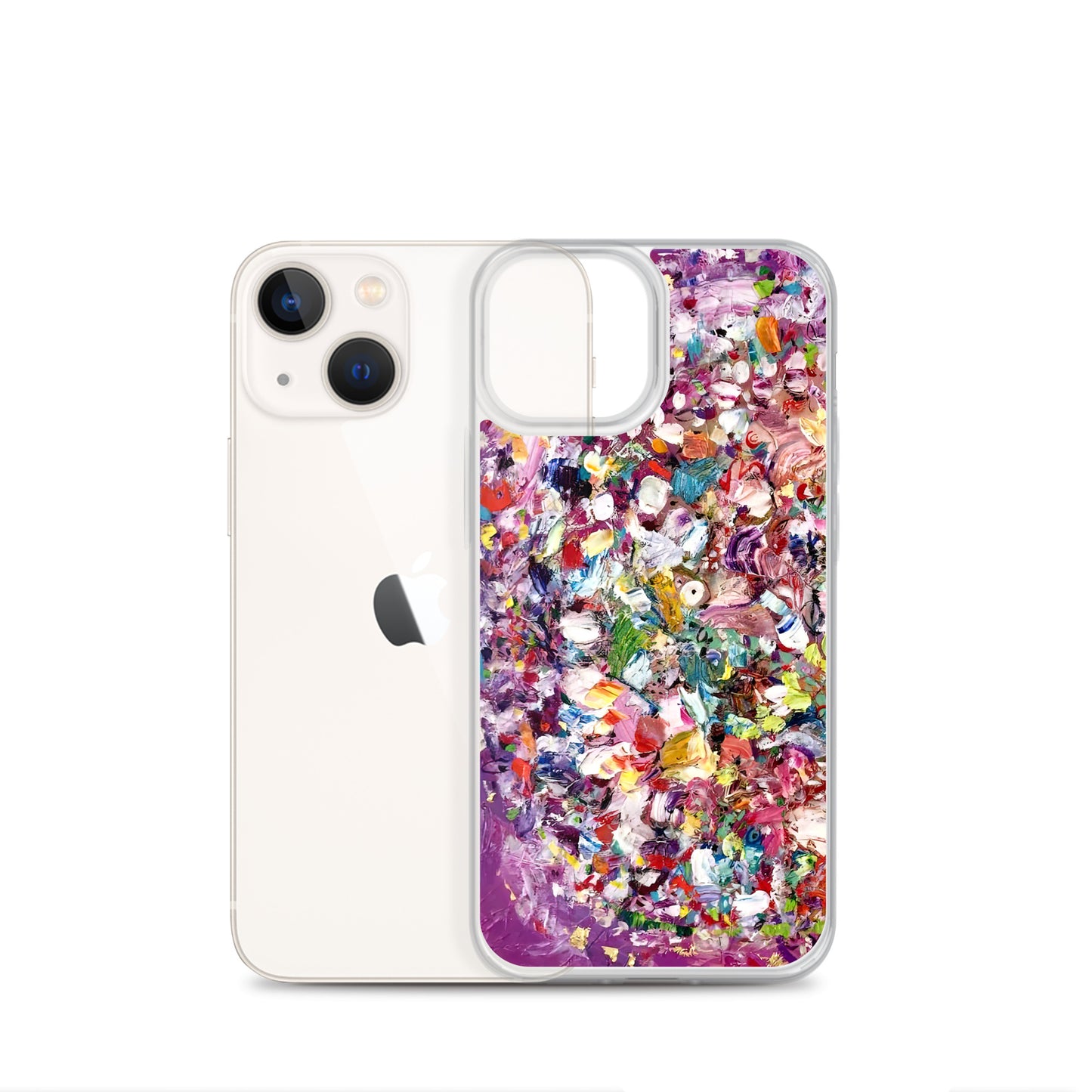 Purple Flower Bomb iPhone Case