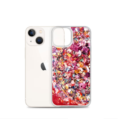 Red Flower Bomb iPhone Case