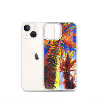 Mediterranean Palms 2 iPhone Case