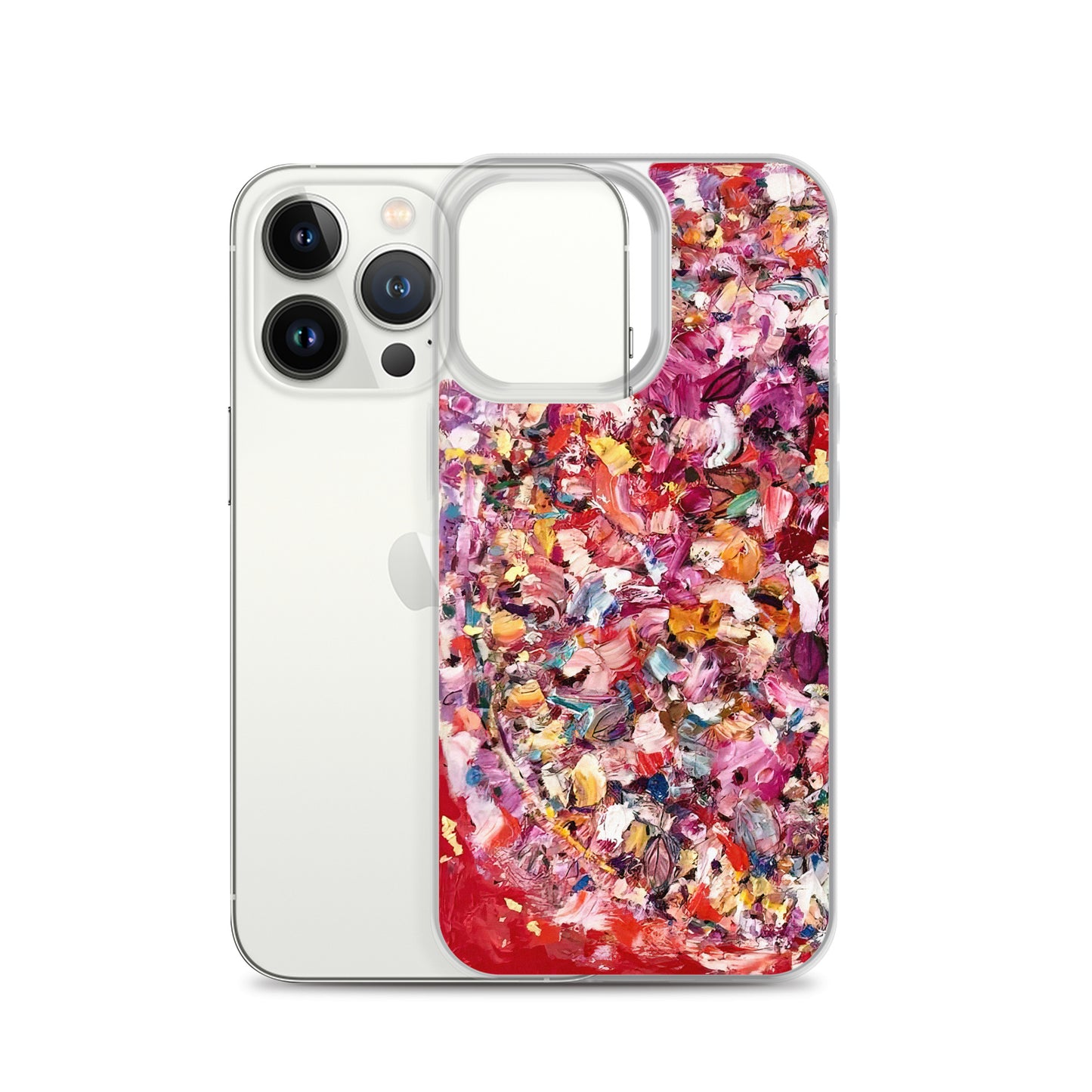 Red Flower Bomb iPhone Case