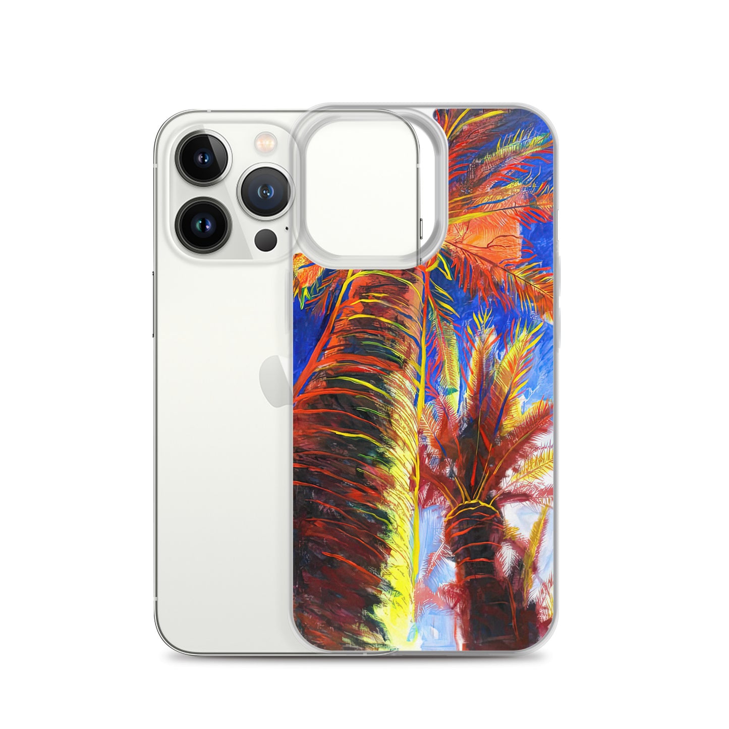 Mediterranean Palms 2 iPhone Case