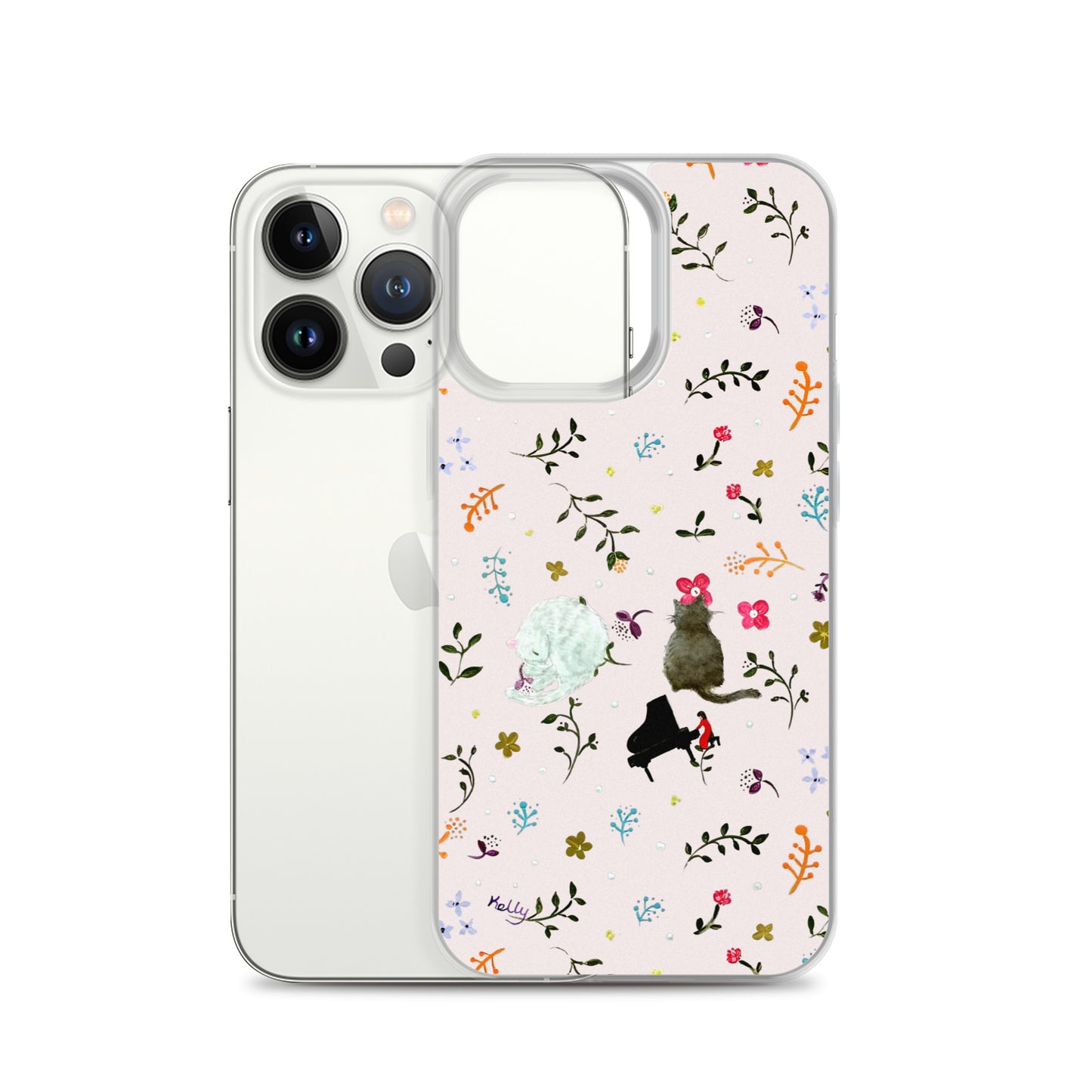 Piano & Cats iPhone Case