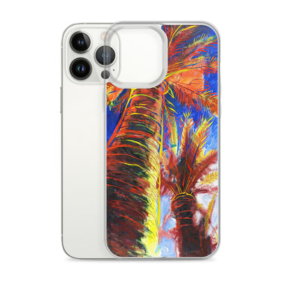 Mediterranean Palms 2 iPhone Case