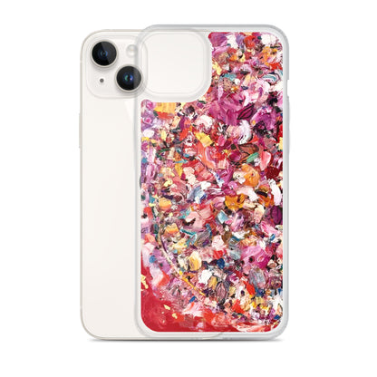 Red Flower Bomb iPhone Case