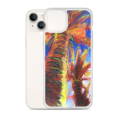 Mediterranean Palms 2 iPhone Case