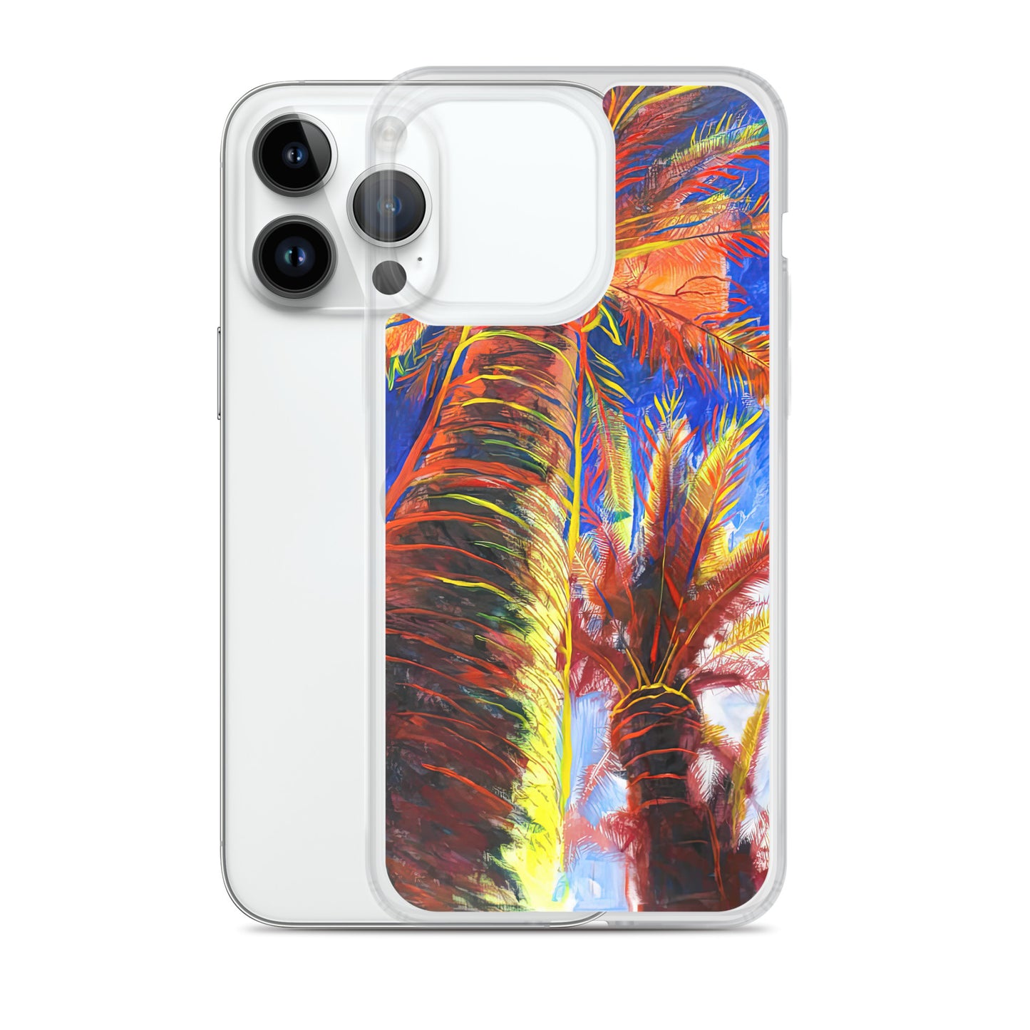 Mediterranean Palms 2 iPhone Case