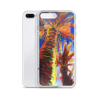 Mediterranean Palms 2 iPhone Case