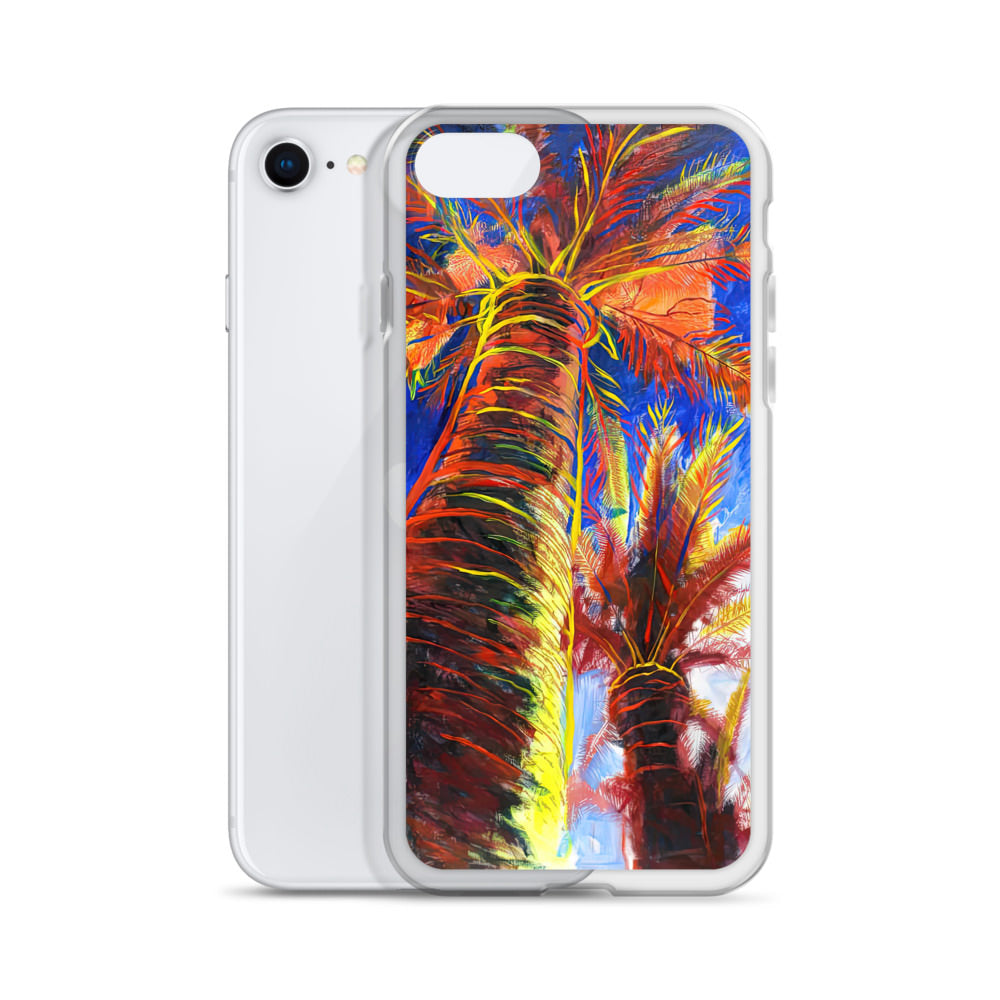 Mediterranean Palms 2 iPhone Case