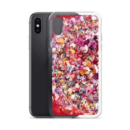 Red Flower Bomb iPhone Case